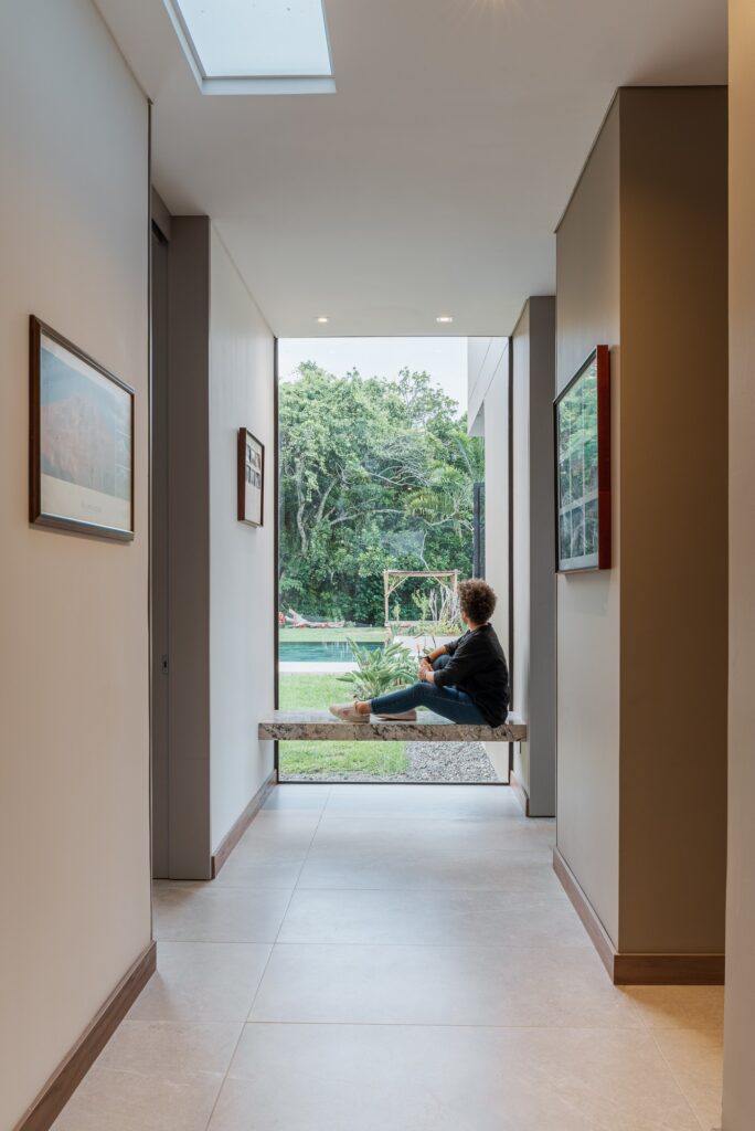 Circulación interior en proyecto Posada Eslava de CSARMIENTO