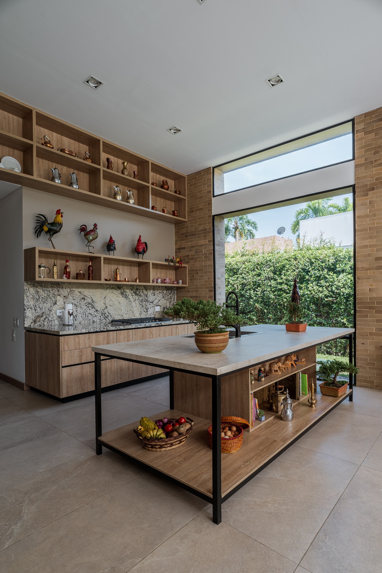 Cocina abierta en proyecto Posada Eslava de CSARMIENTO