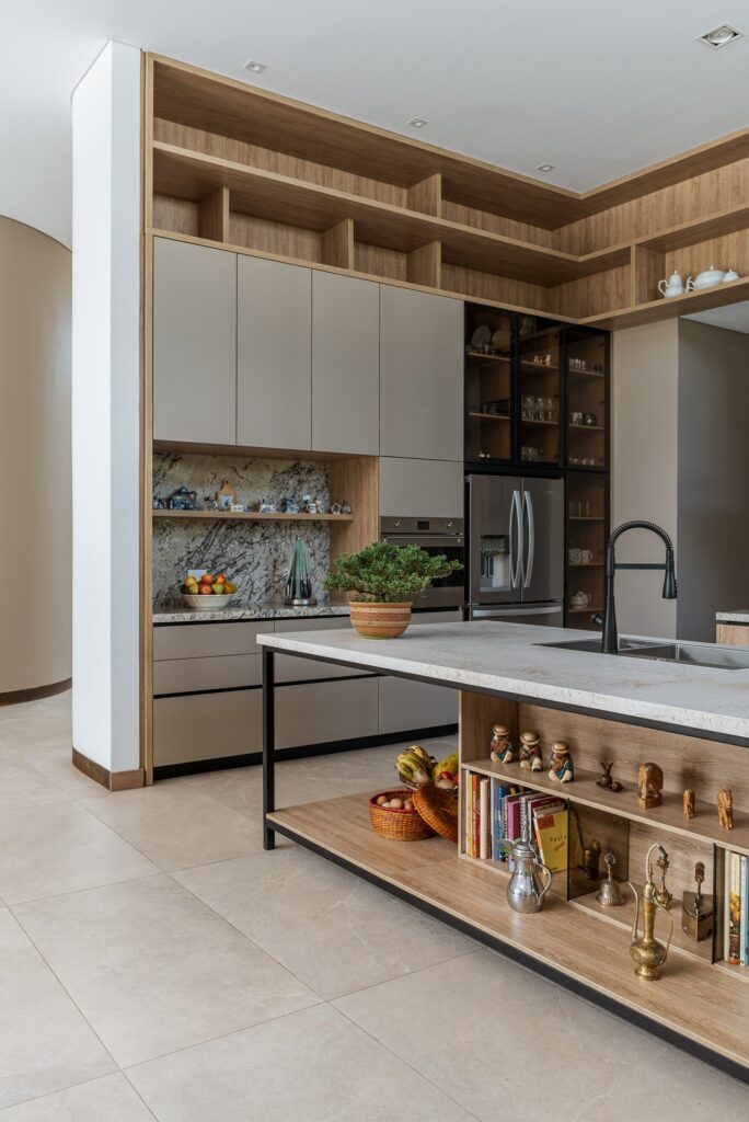 Mueble integrado en proyecto Posada Eslava de CSARMIENTO