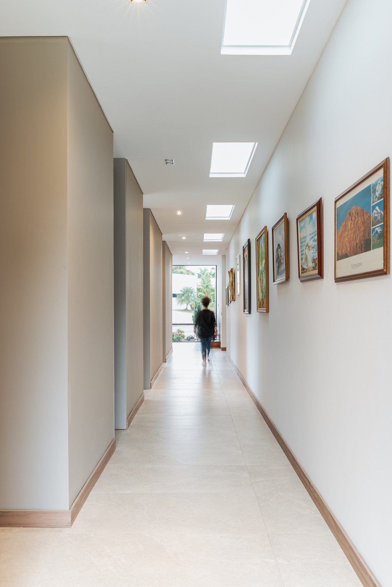 Pasillo interior en proyecto Posada Eslava de CSARMIENTO